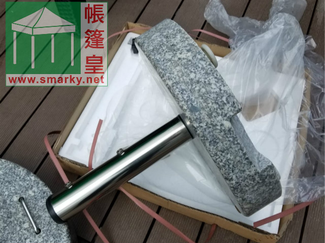 安裝25kg雲石傘座-1